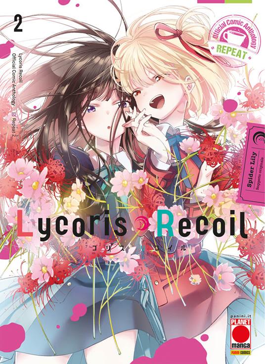 Lycoris recoil. Official comic anthology. Repeat. Vol. 2 - Lily Spider - copertina