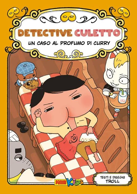 Un caso al profumo di Curry. Detective Culetto. Vol. 12 - Troll - copertina