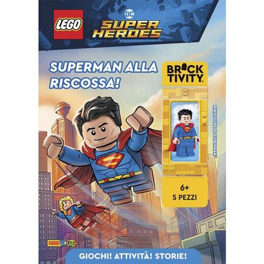 Superman alla riscossa! Lego DC Comics super heroes. Con minifigure di Superman - copertina