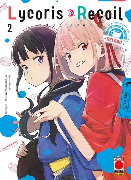 Lycoris recoil. Official comic anthology. Reload. Vol. 2 - Lily Spider - copertina