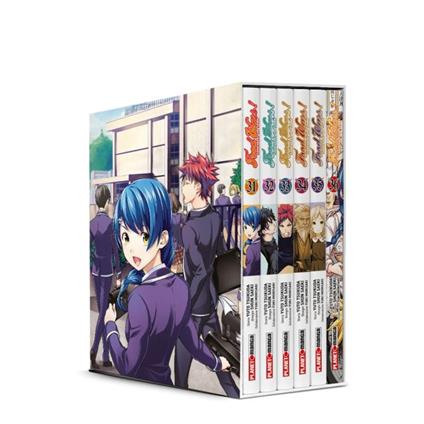 Food wars! Cofanetto. Vol. 31-36 - Yuto Tsukuda,Shun Saeki,Yuki Morisaki - copertina