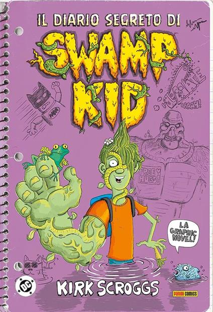 il diario segreto di Swamp Kid - Kirk Scroggs - copertina