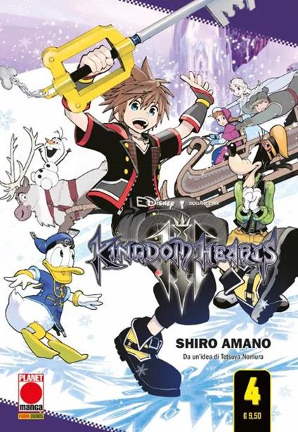 Kingdom Hearts III. Vol. 4 - copertina