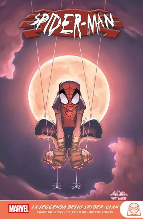 La leggenda dello Spider-Clan. Spider-Man - Kaare Andrews,C. B. Cebulski,Skottie Young - copertina