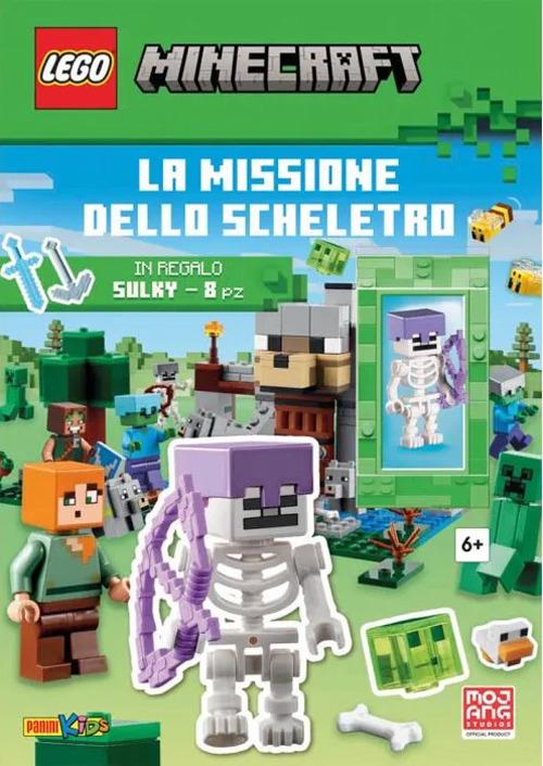 La missione dello scheletro. Lego minecraft. Con minifigure di Sulky - copertina