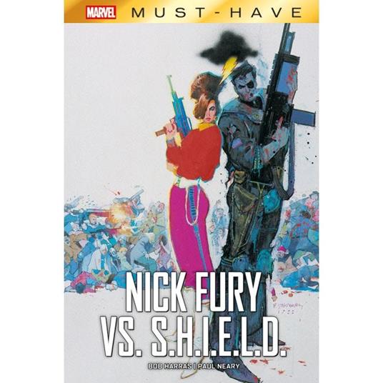 Nick Fury vs S.H.I.E.L.D. - Bob Harras,Paul Neary - copertina