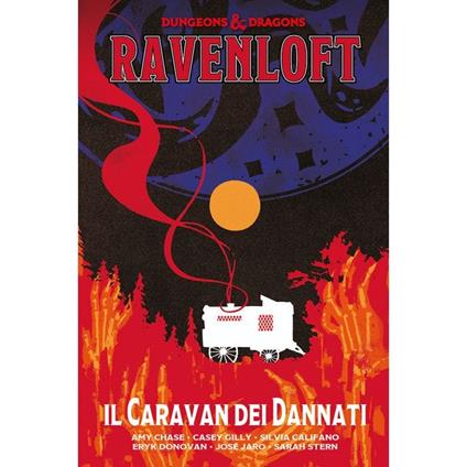 Il caravan dei dannati. Dungeons & Dragons: Ravenloft - copertina