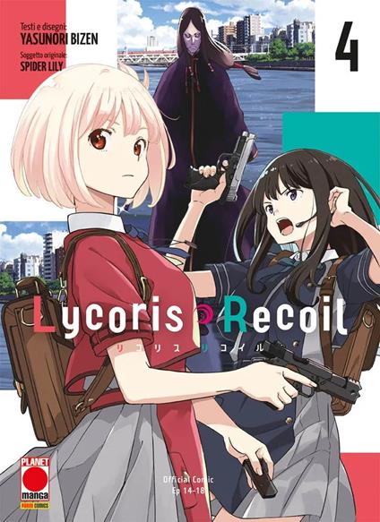 Lycoris recoil. Vol. 4 - Lily Spider,Yasunori Bizen - copertina