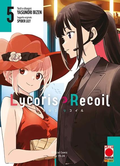 Lycoris recoil. Vol. 5 - Lily Spider,Yasunori Bizen - copertina