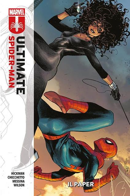 Il paper... Ultimate Spider-Man. Vol. 2 - Jonathan Hickman,David Messina,Marco Checchetto - copertina