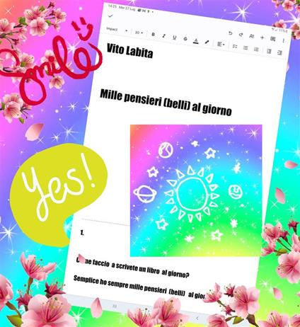 Mille pensieri (belli) al giorno. Come faccio a scrivere un libro al giorno? Semplice ho sempre mille pensieri (belli) al giorno - Vito Labita - ebook