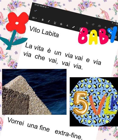 La vita è un via vai, e via via che vai vai via. Vorrei una fine extrafine - Vito Labita - ebook