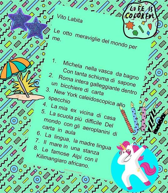 Le 8 meraviglie del mondo per me - Vito Labita - ebook