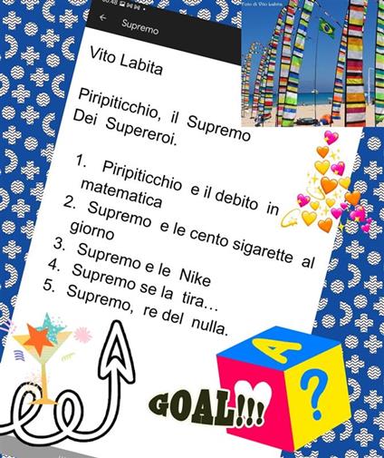 Piripiticchio, il supremo dei supereroi - Vito Labita - ebook