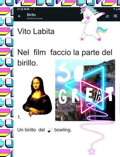 Nel film faccio la parte del birillo. Un birillo del bowling - Vito Labita - ebook