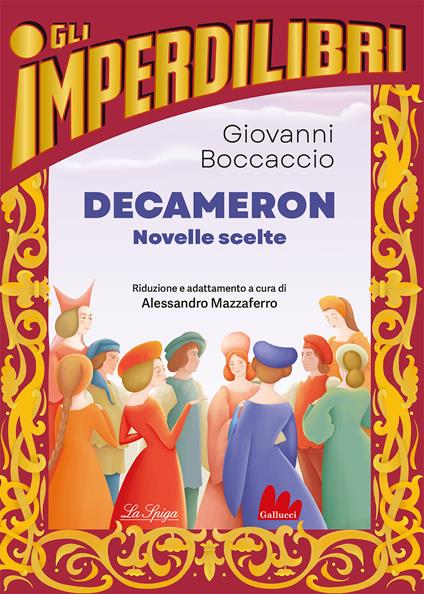 Decameron. Novelle scelte - Giovanni Boccaccio - copertina