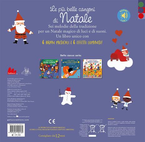 Le più belle canzoni di Natale. Luci e suoni. Ediz. a colori - Olivier Latyk - 4
