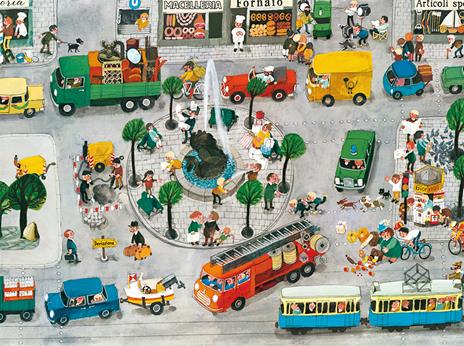 Il libro dei libri. Libro-affresco. Ediz. a colori - Ali Mitgutsch - 2