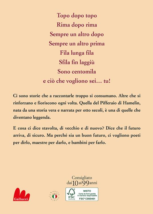 Topo dopo topo. La leggenda di Hamelin. Nuova ediz. - Bruno Tognolini - 2