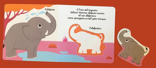 I cuccioli della savana. Stacca e gioca. Ediz. a colori - Nathalie Choux - 2