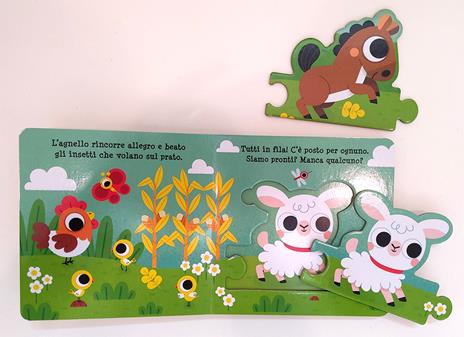 In campagna. Libro puzzle. Ediz. a colori - Elisa Van Spronsen - 2