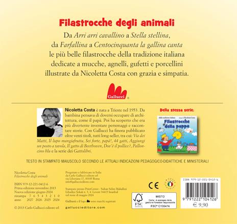 Filastrocche degli animali. Ediz. a colori - Nicoletta Costa - 4