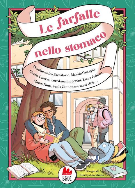 Le farfalle nello stomaco - Elena Peduzzi,Pierdomenico Baccalario,Paola Zannoner - copertina