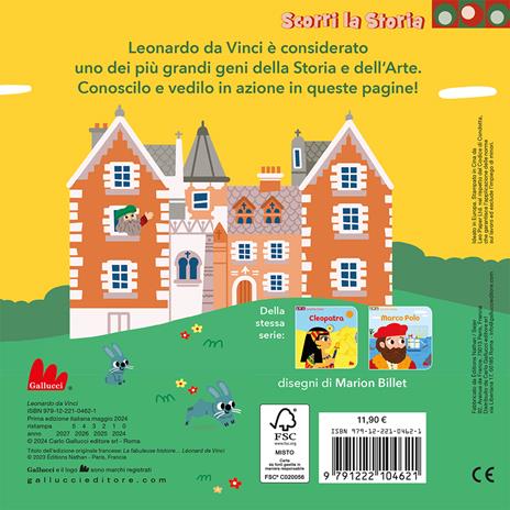 Leonardo da Vinci. Scorri la storia. Ediz. a colori - Marion Billet - 3