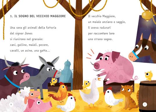 La fattoria degli animali di George Orwell. Ediz. ad alta leggibilità - Lilith Moscon - 2