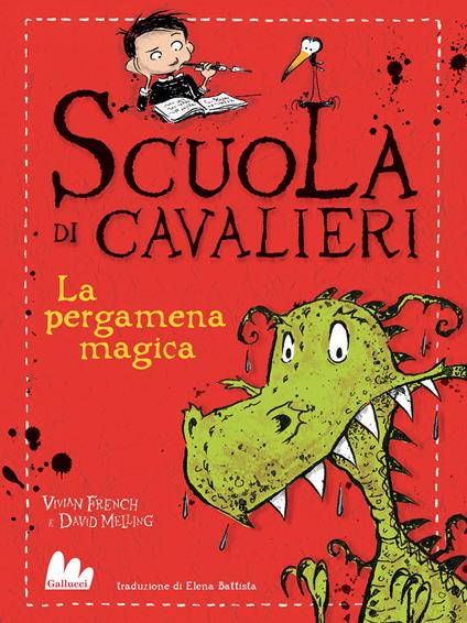 La pergamena magica. Scuola di cavalieri. Ediz. illustrata. Vol. 1 - Vivian French - copertina