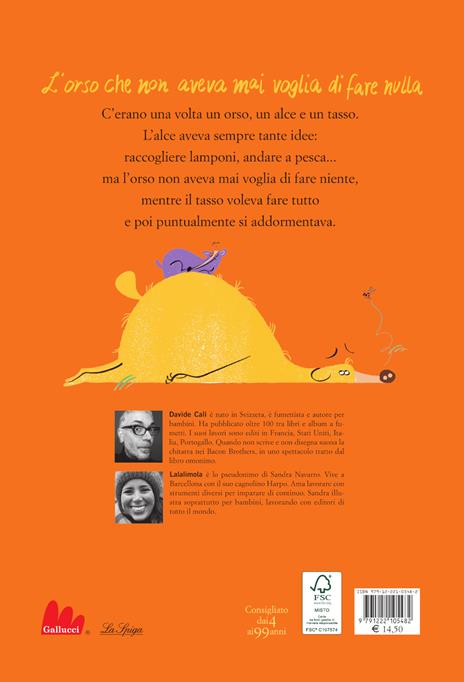 L'orso che non aveva mai voglia di fare nulla. Ediz. a colori - Davide Calì - 4
