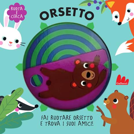 Orsetto. Ruota e cerca. Ediz. a colori - Tanja Louwers - copertina