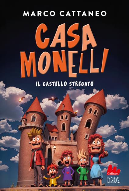Il castello stregato. Casa Monelli - Marco Cattaneo - copertina