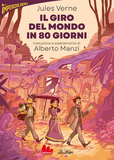 Il giro del mondo in 80 giorni - Jules Verne - copertina