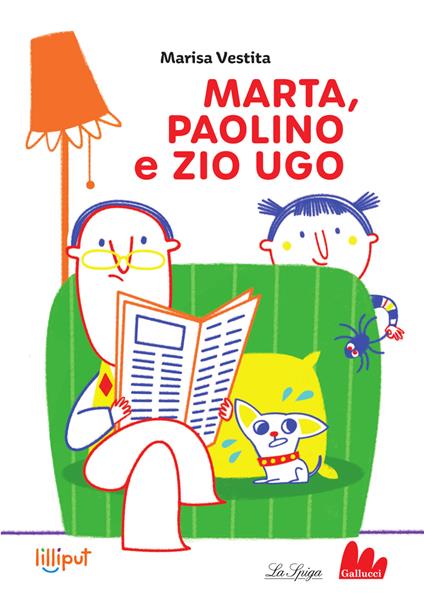 Marta, Paolino e zio Ugo. Ediz. a colori - Marisa Vestita - copertina
