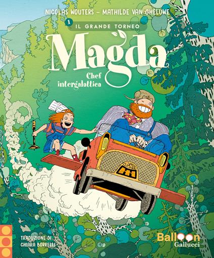 Magda chef intergalattica. Il grande torneo - Nicolas Wouters - copertina