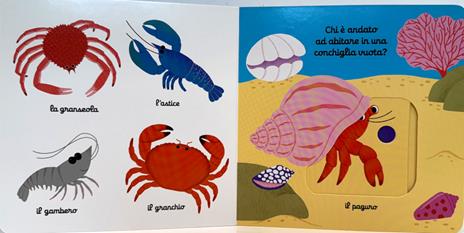 In fondo al mare. Scorri e gioca. Ediz. a colori - Nathalie Choux - 2