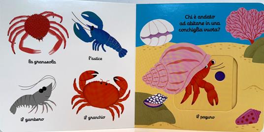 In fondo al mare. Scorri e gioca. Ediz. a colori - Nathalie Choux - 2