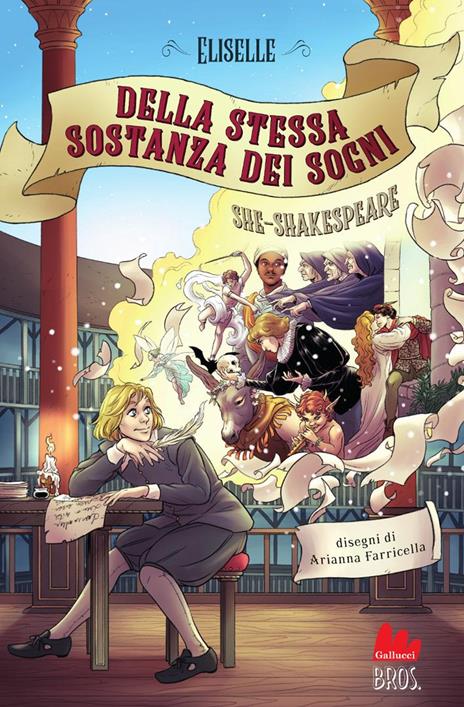 Della stessa sostanza dei sogni. She-Shakespeare. Vol. 3 - Eliselle - copertina