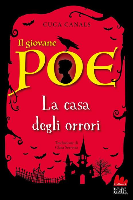 Il giovane Poe. La casa degli orrori - Cuca Canals - copertina