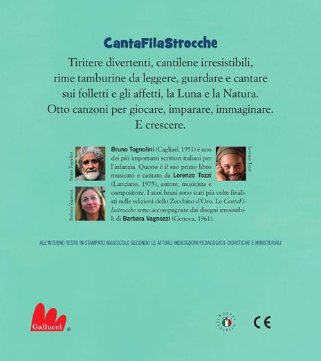 CantaFilaStrocche. Nuova ediz. Con QR Code - Bruno Tognolini,Lorenzo Tozzi - 4