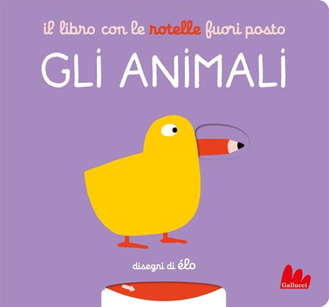Il libro con le rotelle fuori posto. Gli animali - copertina