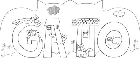 Gattolibro delle attività. Disegna colora gioca. Ediz. illustrata - Nicoletta Costa - 3