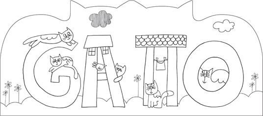 Gattolibro delle attività. Disegna colora gioca. Ediz. illustrata - Nicoletta Costa - 3