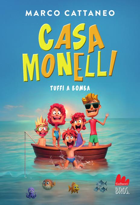 Tuffi a bomba. Casa Monelli - Marco Cattaneo - copertina