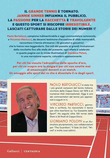 La storia del tennis in 50 ritratti - Paolo Bertolucci,Vincenzo Martucci - 4