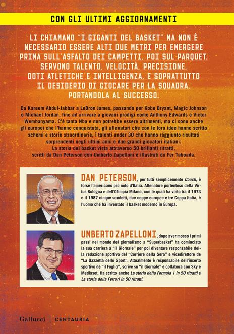 La storia del basket in 50 ritratti - Dan Peterson,Umberto Zapelloni - 4
