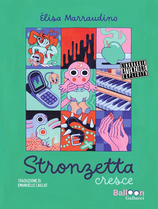 Stronzetta cresce - Élisa Marraudino - copertina