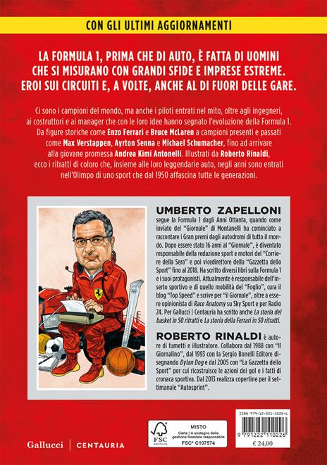 La storia della Formula 1 in 50 ritratti. Nuova ediz. - Umberto Zapelloni - 2