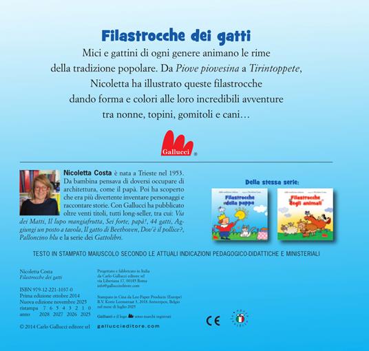 Filastrocche dei gatti dalla tradizione italiana. Nuova ediz. - Nicoletta Costa - 4